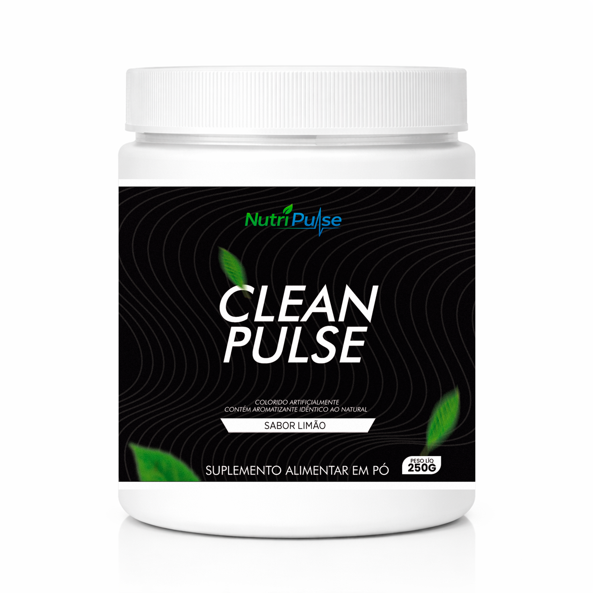 CleanPulse Detox em Pó Sabor Limão 250g